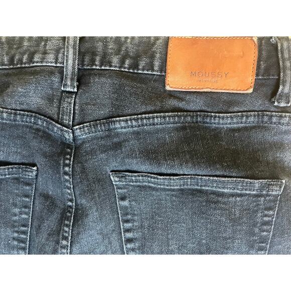 MOUSSY Washed Black Skinny Jeans Size 28 - Picture 4 of 6